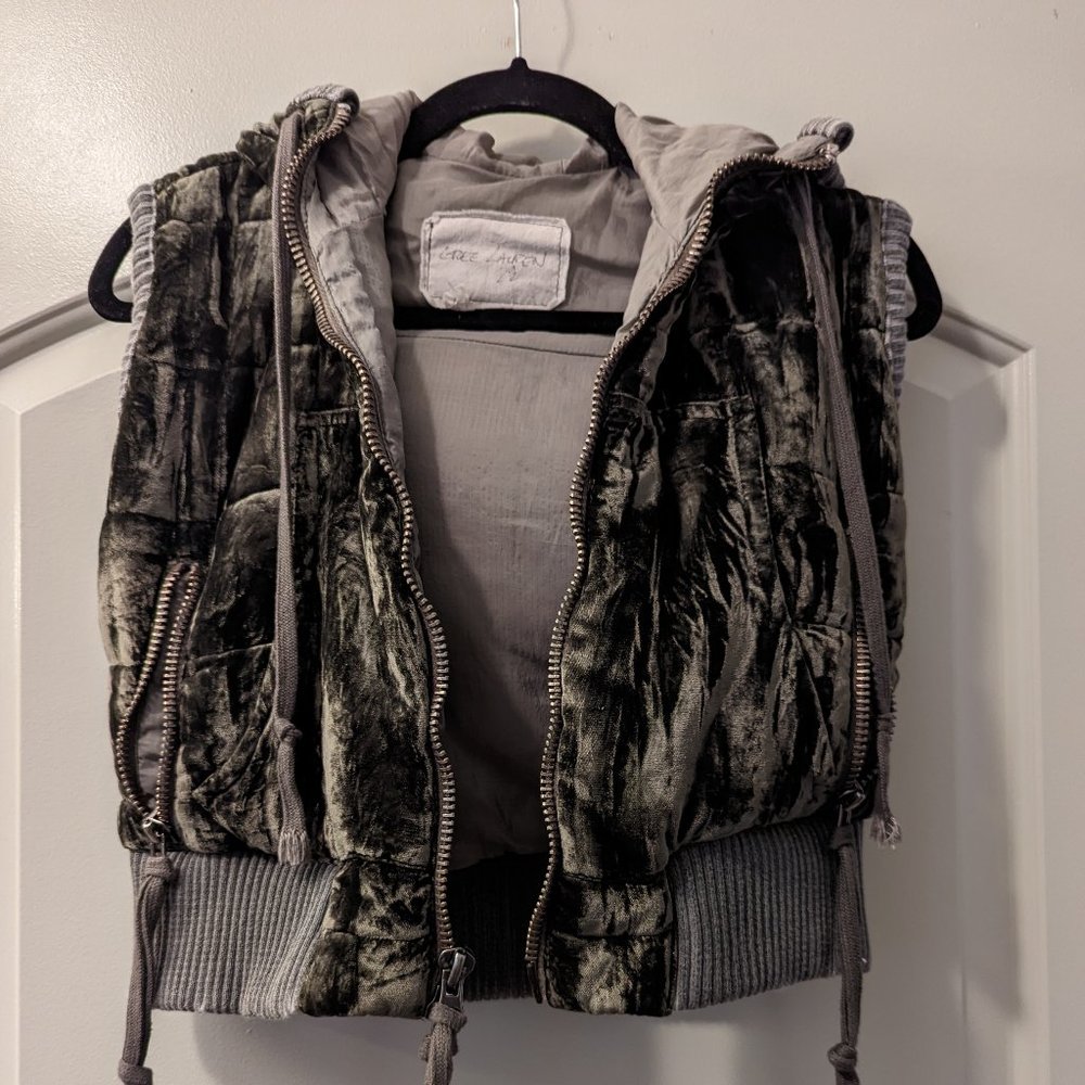 Greg Lauren, Size 1, Moss Green Vest